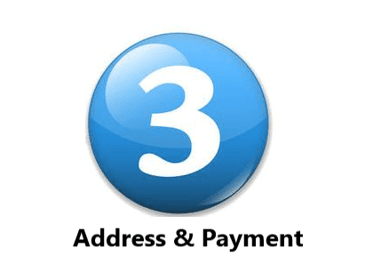 3 address and payment 3 address and payment